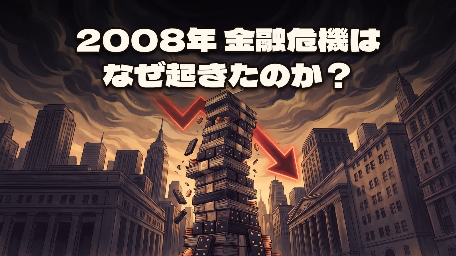 2008年 金融危機はなぜ起きたのか?
