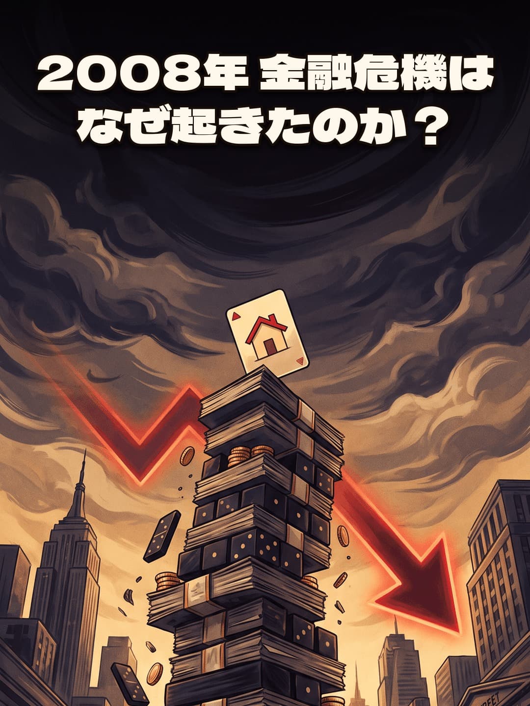 2008年 金融危機はなぜ起きたのか?