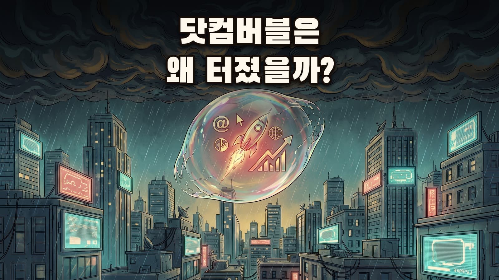 닷컴버블은 왜 터졌을까?