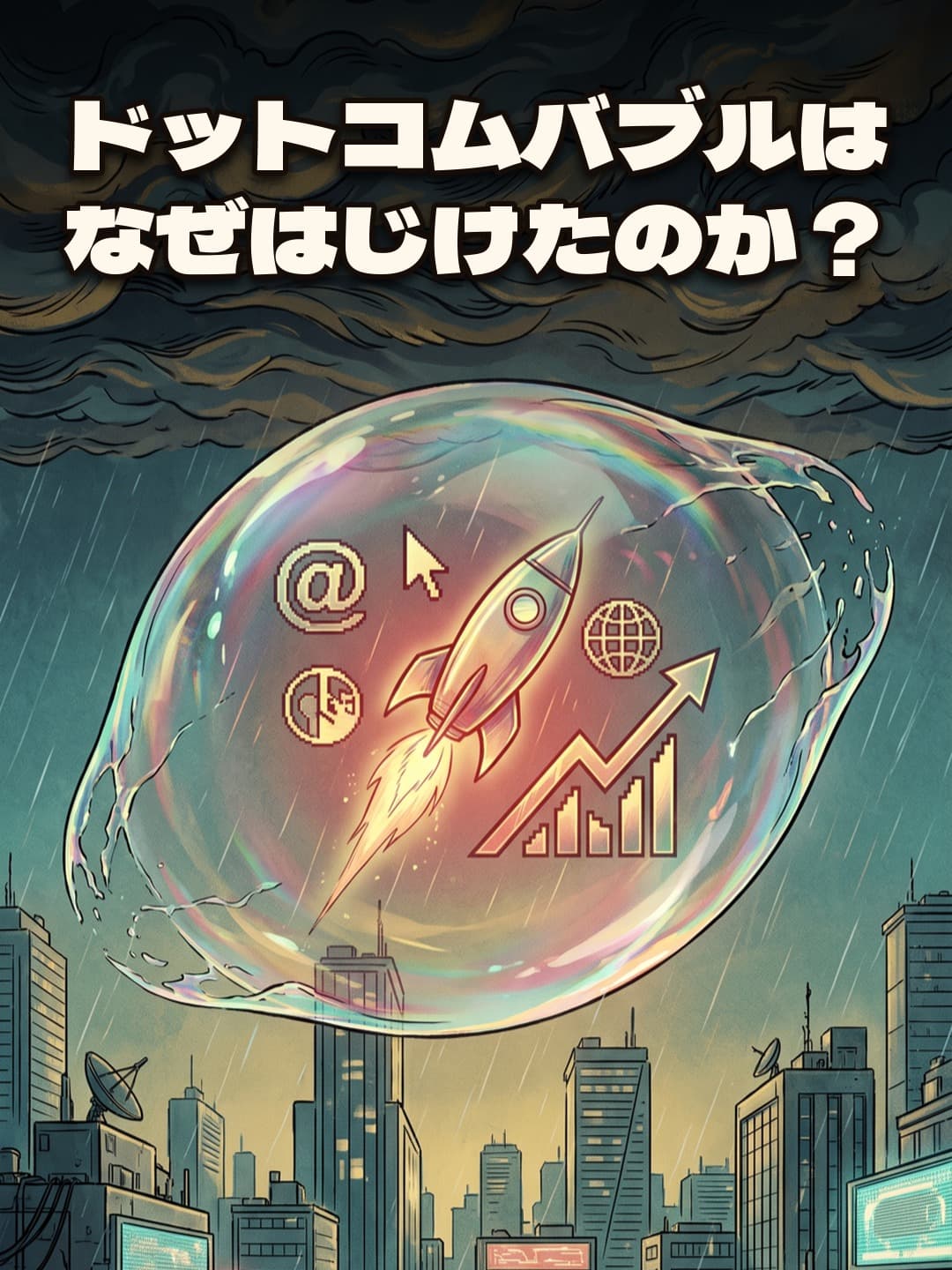 ドットコムバブルはなぜはじけたのか?