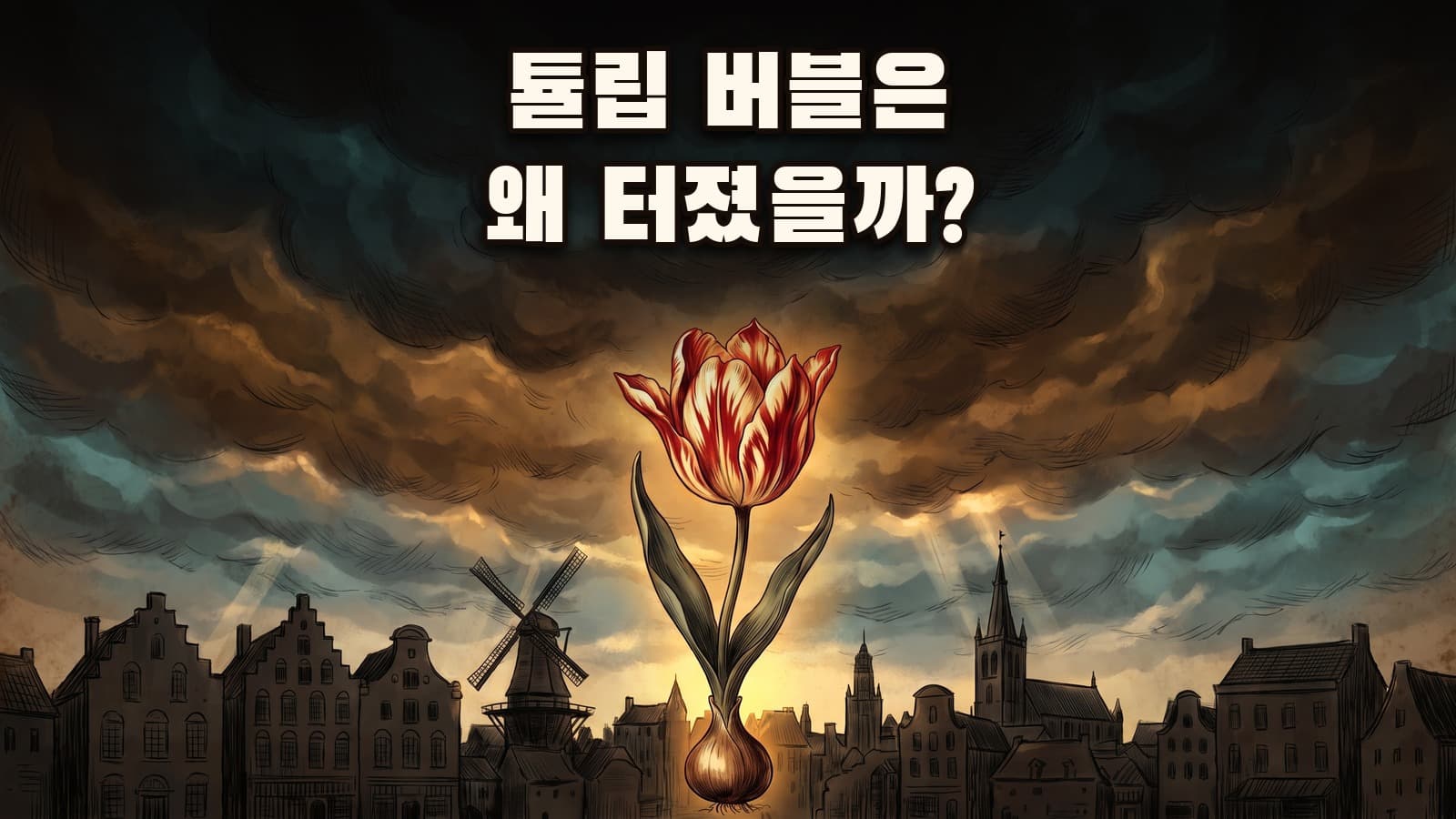 튤립 버블은 왜 터졌을까?