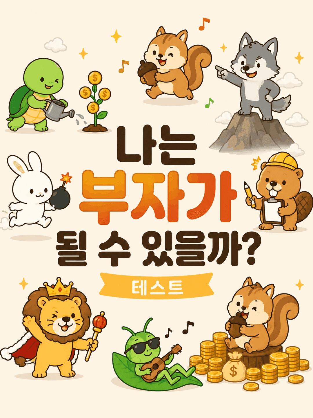 부자 테스트 (나는 부자가 될 수 있을까?)