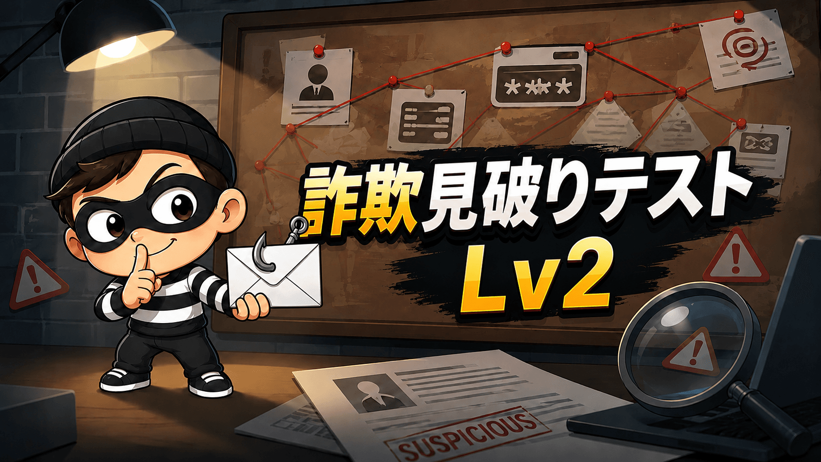 詐欺見破りテスト Lv2